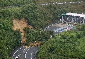 Landslide in Kyoto