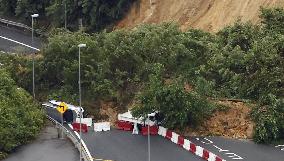 Landslide in Kyoto