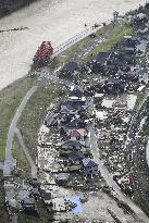 Aftermath of torrential rain in southwestern Japan