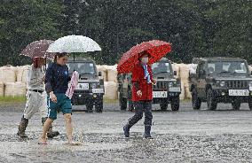 Torrential rain in southwestern Japan