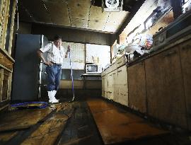 Aftermath of torrential rain in southwestern Japan