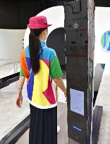 Face recognition ticket gate