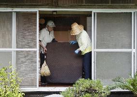 Heavy rain in western Japan