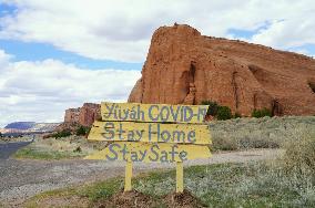 Spread of coronavirus in Navajo Nation