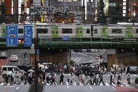 Scene of Tokyo amid coronavirus outbreak