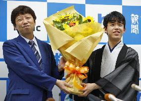 Japanese shogi prodigy Fujii becomes youngest to win major title