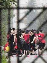 China-North Korea border