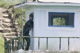 China-North Korea border