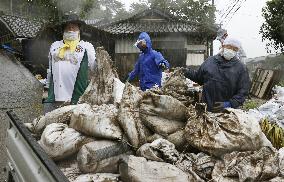 Another day of heavy rain in southwestern Japan