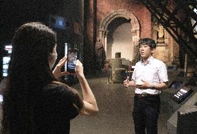 Livestreaming of Nagasaki A-bomb museum English tour