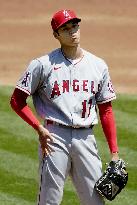 Baseball: Angels v Athletics