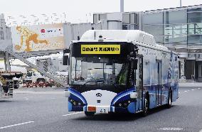 ANA starts testing autonomous bus operation at Haneda airport