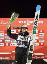 Ski jumping: Takanashi wins 100th World Cup podium