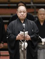Sumo: Spring tourney without fans