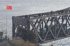 China-North Korea bridge