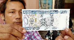 New Myanmar banknote