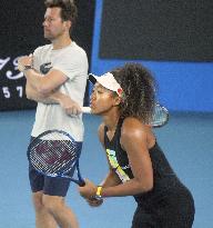 Tennis: Naomi Osaka in Melbourne