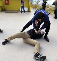 Anti-terrorism drill in Tokyo