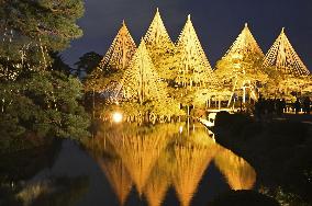 Kenrokuen garden in Japan