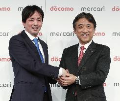 Docomo and Mercari partnership