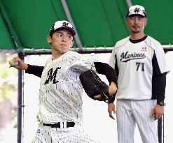 Baseball: Highly touted rookie pitcher Roki Sasaki