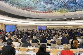 U.N. Human Rights Council meeting begins in Geneva