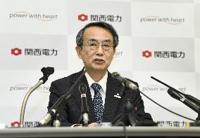 KEPCO President Takashi Morimoto