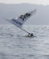 Traditional swimming event in southwestern Japan