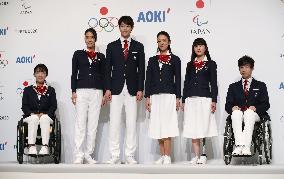 Japan's uniforms for Tokyo Games