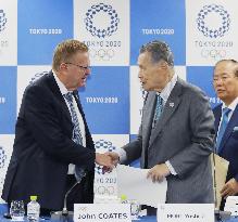 IOC coordination commission chief in Tokyo