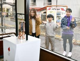 Olympic torch in Japan