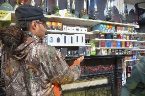 Tobacco shop in Boston