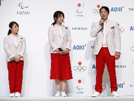 Japan's uniforms for Tokyo Games