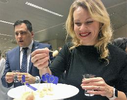 Reception marking 1st anniversary of Japan-EU FTA