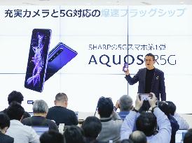 Sharp's 5G smartphone