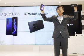 Sharp's 5G smartphone