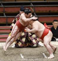 Sumo: Spring tournament without fans