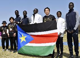 South Sudanese Olympic athletes in Japan