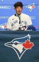 Baseball: New Blue Jays pitcher Shun Yamaguchi