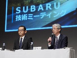 Subaru President Nakamura