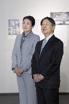 Japanese Emperor at exhibition