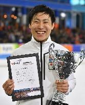 Speed skating: Shinhama wins World Cup overall title