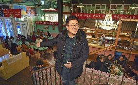 Pyongyang-style pub in Seoul