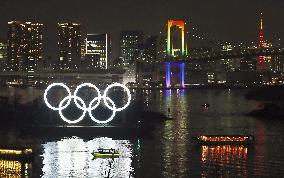 Tokyo's Odaiba waterfront area