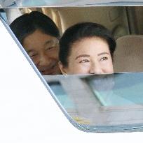 Japanese emperor's family moves into palace