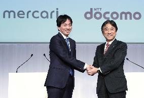Docomo and Mercari partnership