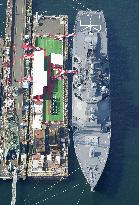 Japan's new Aegis destroyer goes into service