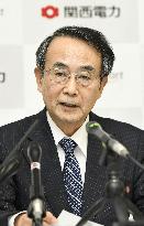 KEPCO President Takashi Morimoto