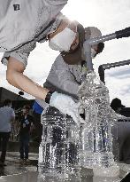 Aftermath of heavy rain in northeastern Japan