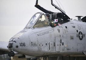 U.S. Osan Air Base in S. Korea